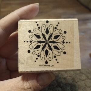 Lot of 4 Stampin' Up Stars Rubber Stamps